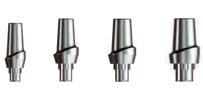 Straight Contoured Abutments with 30, 60 & 90 Degree offset Tri-Lobe