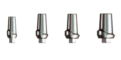 Straight 1 & 2mm Contoured Abutments