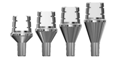 2mm Post Abutments for 3.5mm & 4.0mm Dia. Implants