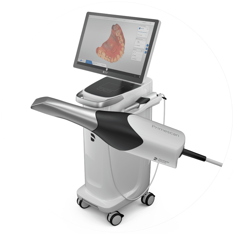 CEREC Primescan and CEREC Omnicam, the powder-free intraoral scanners from Dentsply Sirona.